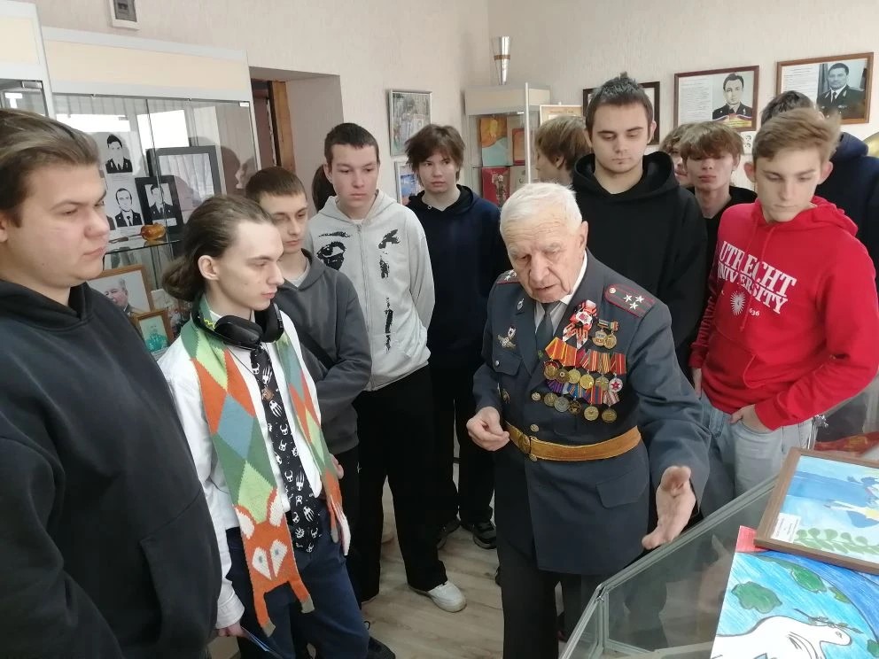 Студенты посетили музей Межмуниципального управления МВД